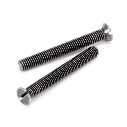 Pewter M5 x 40mm Male Screws (2)