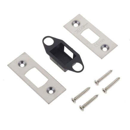 Jedo Accessory Packs for Heavy Duty Tubular Deadbolts Satin Stainless Steel - By Frelan Hardware - JL-ACDSS