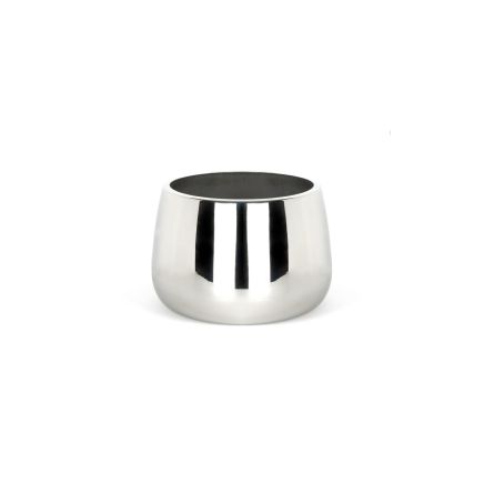 Polished Marine SS (316) 28cm Hepworth Pot (Drainage holes)