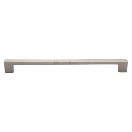 Heritage Brass Cabinet Pull Metro Design 254mm CTC Satin Nickel Finish