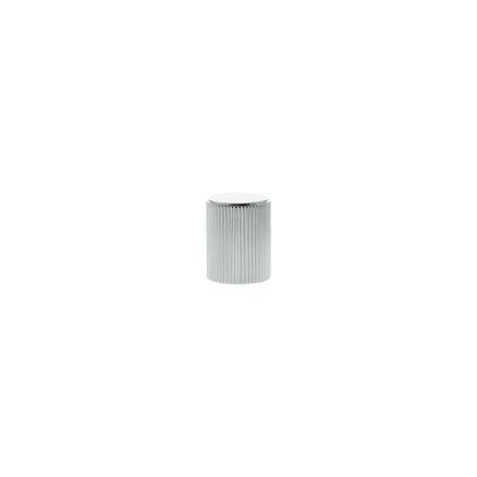 Millhouse Brass Battersea Linear Cylinder Cabinet Knob Handle - Polished Chrome