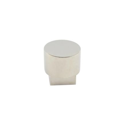 Westminster Round Cupboard Knobs Polished Nickel - By Frelan Hardware - BUR300PN