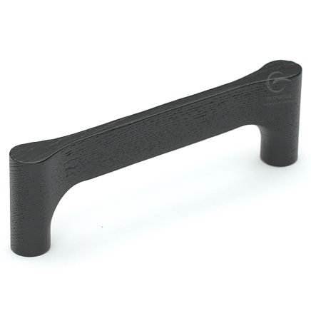 Wooden Cabinet Pull Handle Gio Design 224mm Black Ash Finish