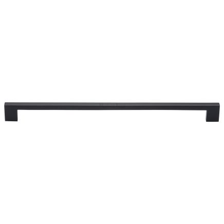 Heritage Brass Cabinet Pull Metro Design 320mm CTC Matt Black Finish