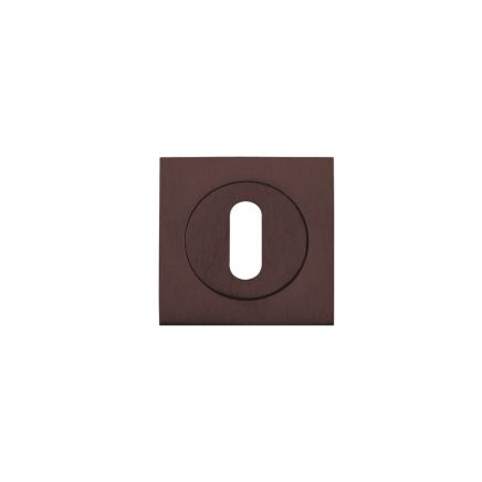 Zoo Hardware Square standard profile escutcheon - Etna Bronze