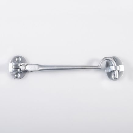 Silent Pattern Cabin Hook - Satin Chrome