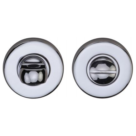 Heritage Brass Thumbturn & Emergency Release Polished Chrome finish