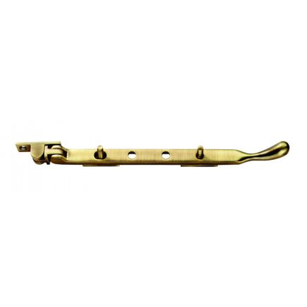 Bulb End Casement Stay - Florentine Bronze