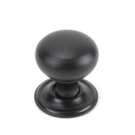 Aged Bronze Mushroom Cabinet Knob 32mm