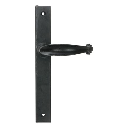 External Beeswax Cottage Slimline Lever Espag. Latch Set