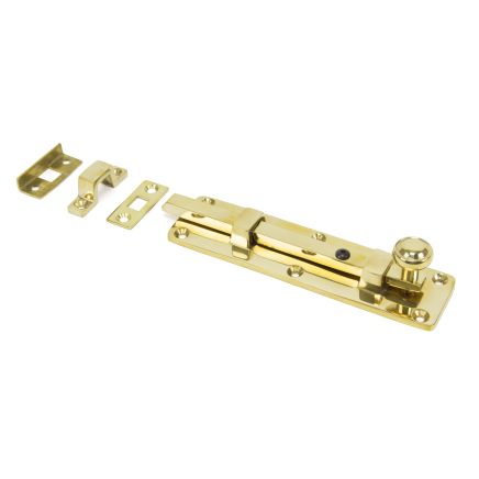 Polished Brass 6" Universal Bolt