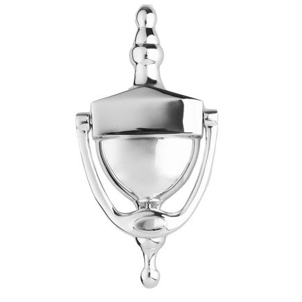 Victorian Urn Door Knocker 152mm  - Polished Chrome