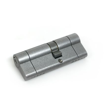 Pewter 35/45 5pin Euro Cylinder KA