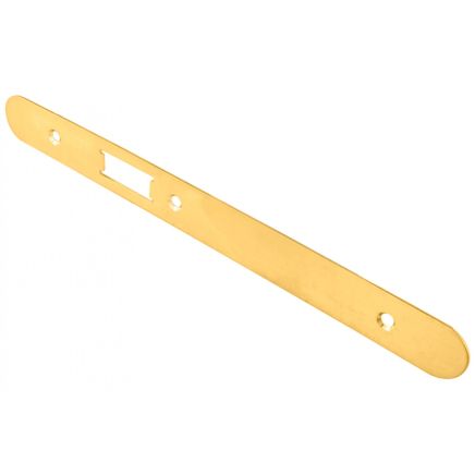 Forend Strike & Fixing Pack To Suit Din Latch-Pvd-Radius Forend - PVD