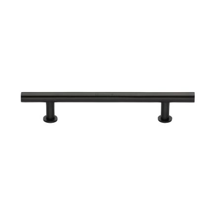 Heritage Brass Cabinet Pull T-Bar Design with 16mm Rose 160mm CTC Matt Bronze Finish