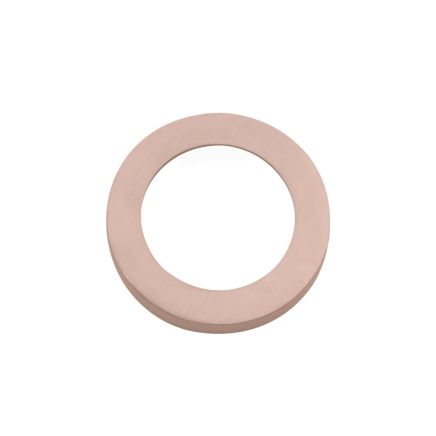 Zoo Hardware Spare round rose (turn & release) - Tuscan Rose Gold