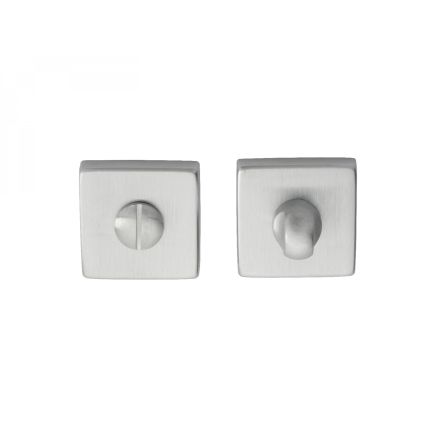 Square Standard Turn And Release - Satin Chrome