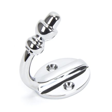 Polished Chrome Coat Hook