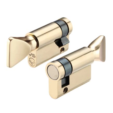 Zoo Hardware V5 45mm Euro Single Turn only - Brass