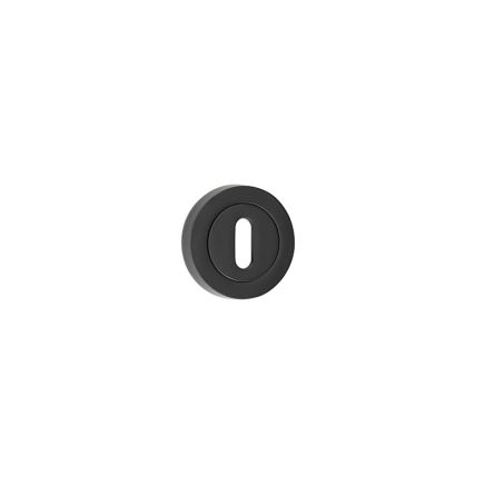 Nero Matt Black Standard Keyway Escutcheon 50mm Black - By Frelan Hardware - JMB503