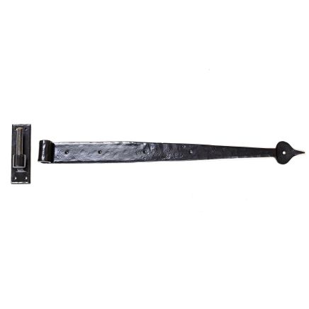 Black 24" Hook & Band Hinge (pair)