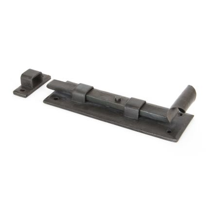 Beeswax 6" Straight Door Bolt