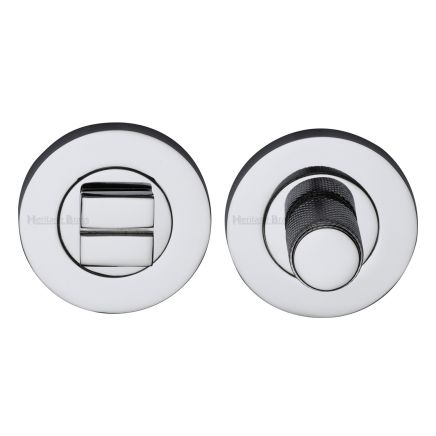 Heritage Brass Thumbturn & Emergency Release Polished Chrome finish
