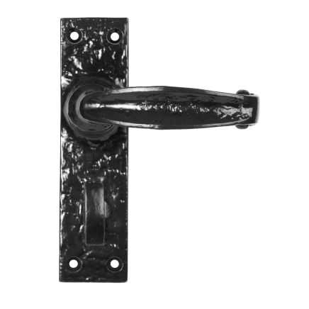 Black Lever Bathroom Set