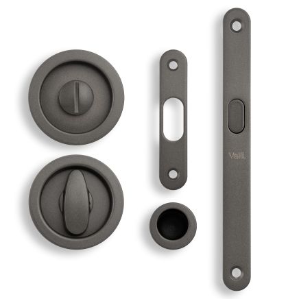 Valli Radius Sliding Door Set - Anthracite