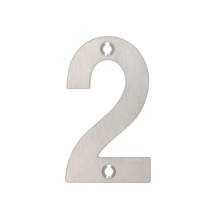 Zoo Hardware Numerals - Polished Stainless