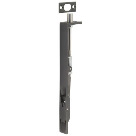 Stainless Steel Flush Bolts JSS51 Dark Bronze 203mm x 20mm Square Forend - By Frelan Hardware - JSS51DB