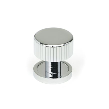 Polished Chrome Judd Cabinet Knob - 25mm (Plain)
