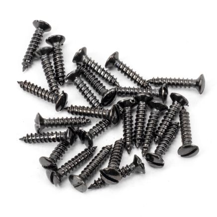 Dark Stainless Steel 6x¾" Countersunk Raised Head Screw (25)