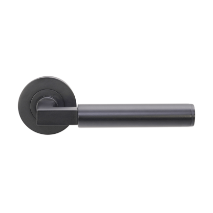 Opal Knurlmond Lever on Rose Matt Black
