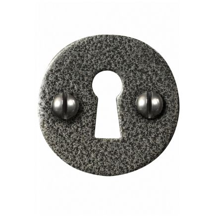 Round Uncovered Escutcheon - Forged Steel