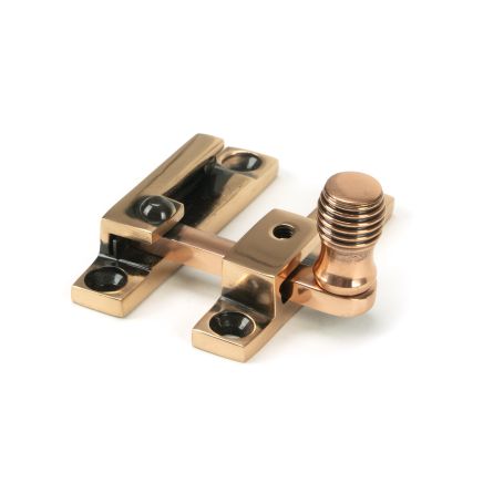 Polished Bronze Beehive Quadrant Fastener - Narrow