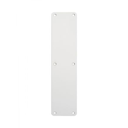 Plain Finger Plate - Satin Anodised Aluminium