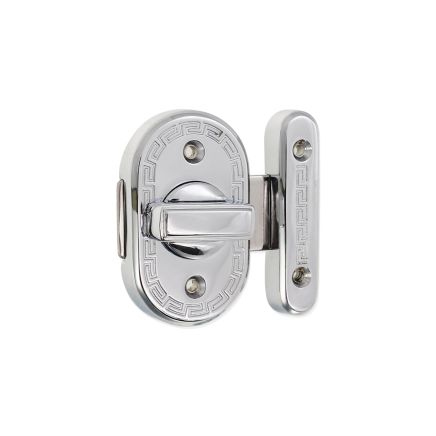 Delta Bathroom Latch Big Polished Chrome