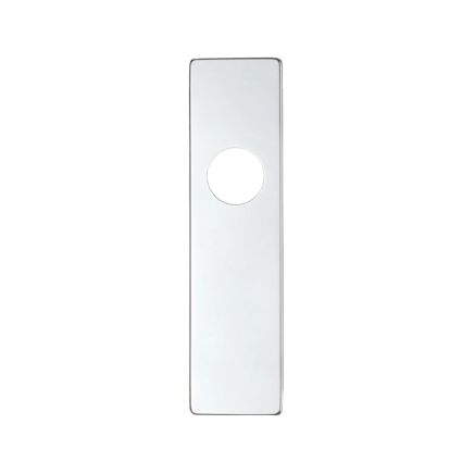 Zoo Hardware Spare Push on Latch Backplate for Aluminium - Satin