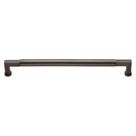 Heritage Brass Door Pull Handle Bauhaus Design 483mm Matt Bronze Finish