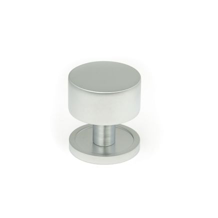 Satin Chrome Kelso Cabinet Knob - 32mm (Plain)