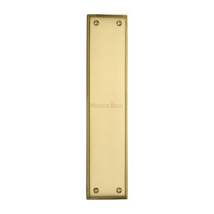 Heritage Brass Fingerplate Satin Brass finish