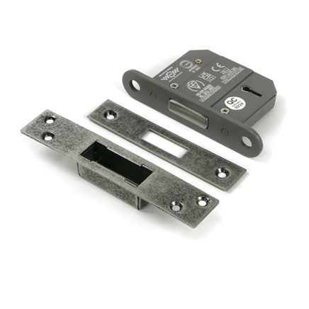 Pewter 2½" 5 Lever BS Dead Lock