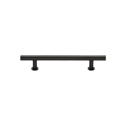 Heritage Brass Cabinet Pull T-Bar Design with 16mm Rose 101mm CTC Matt Bronze Finish