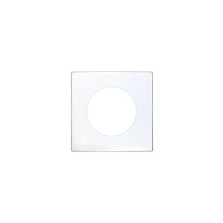 Zoo Hardware Spare square rose pack (1 pair) - Chrome