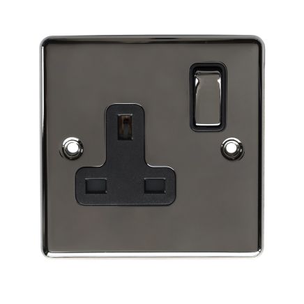 BN Single 13 Amp Switched Socket