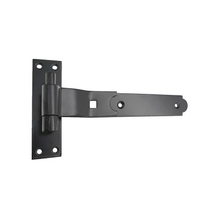Hook and Band Hinge - Cranked 10" - 250mm Black