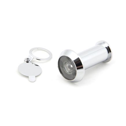 Polished Chrome Door Viewer 180° (34-56mm Door)