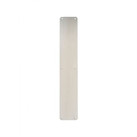 Finger Plate Plain - Satin Stainless Steel