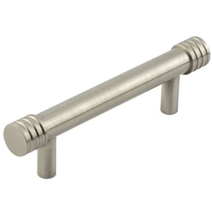 Hoxton Sturt Cabinet Handles 96mm Ctrs Satin Nickel - By Frelan Hardware - HOX450SN